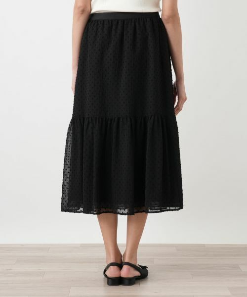 Leilian PLUS HOUSE / レリアンプラスハウス ミニ・ひざ丈スカート | フレアスカート【BOURGE】 | 詳細7