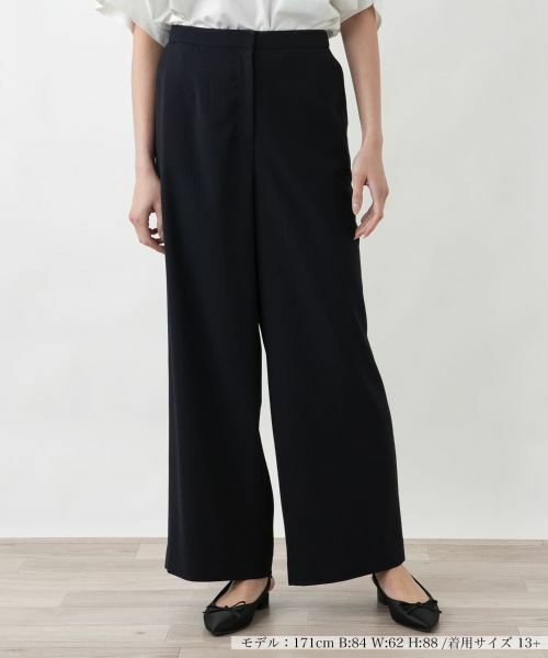 Leilian PLUS HOUSE / レリアンプラスハウス その他パンツ | パンツ【BOURGE】（ネイビー）