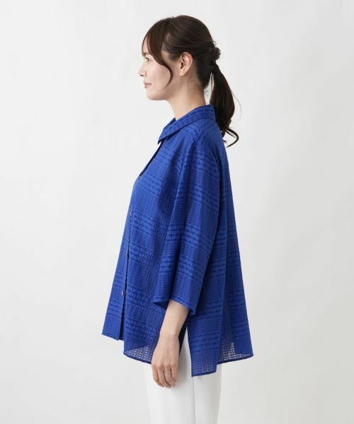 Leilian PLUS HOUSE / レリアンプラスハウス シャツ・ブラウス | 羽織ブラウス【Leilian WHITE LABEL】 | 詳細11