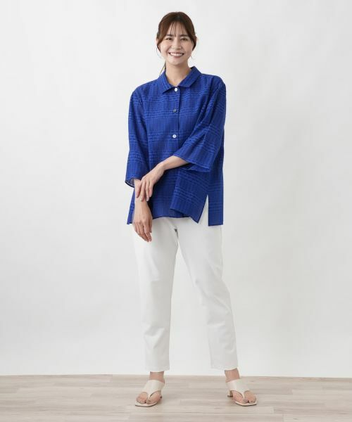 Leilian PLUS HOUSE / レリアンプラスハウス シャツ・ブラウス | 羽織ブラウス【Leilian WHITE LABEL】 | 詳細7