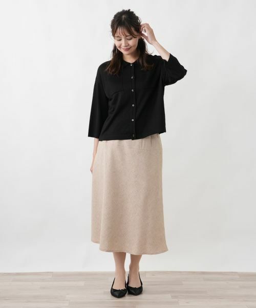 Leilian PLUS HOUSE / レリアンプラスハウス カーディガン・ボレロ | カーディガン【Leilian WHITE LABEL】 | 詳細4