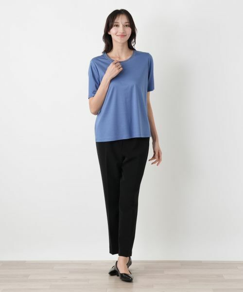 Leilian PLUS HOUSE / レリアンプラスハウス カットソー | カットソー【Leilian WHITE LABEL】 | 詳細1