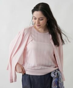 Leilian PLUS HOUSE / レリアンプラスハウス ニット・セーター | ニットタイプ【Leilian WHITE LABEL】