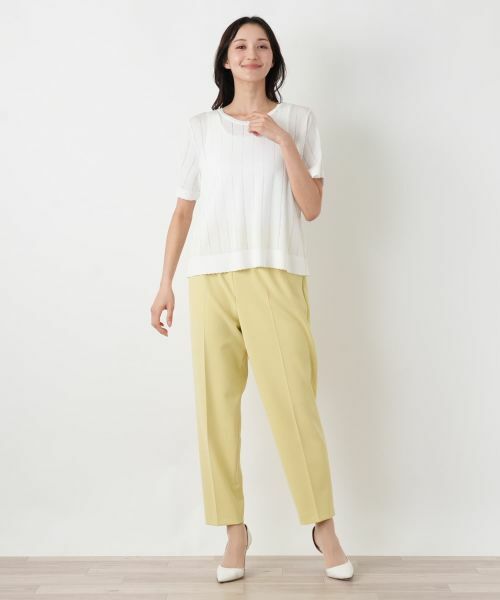 Leilian PLUS HOUSE / レリアンプラスハウス ニット・セーター | ニットタイプ【Leilian WHITE LABEL】 | 詳細1