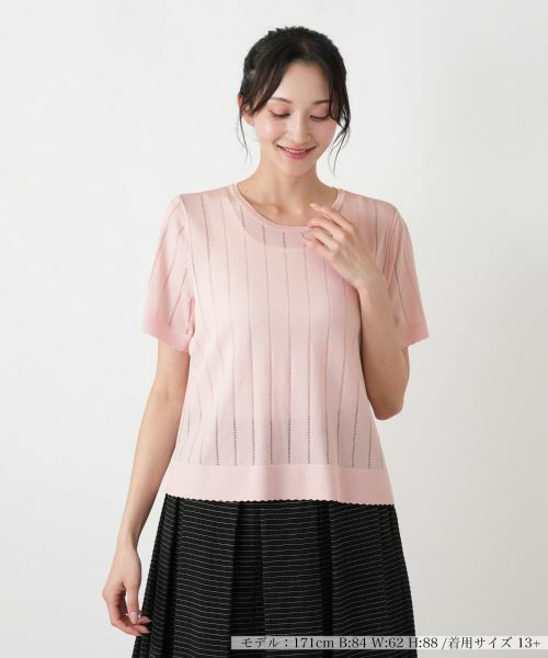 Leilian PLUS HOUSE / レリアンプラスハウス ニット・セーター | ニットタイプ【Leilian WHITE LABEL】 | 詳細10