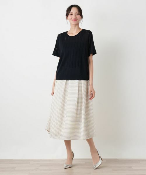 Leilian PLUS HOUSE / レリアンプラスハウス ニット・セーター | ニットタイプ【Leilian WHITE LABEL】 | 詳細4