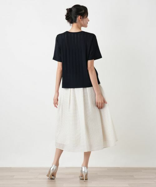 Leilian PLUS HOUSE / レリアンプラスハウス ニット・セーター | ニットタイプ【Leilian WHITE LABEL】 | 詳細6