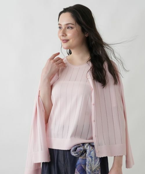 Leilian PLUS HOUSE / レリアンプラスハウス ニット・セーター | ニットタイプ【Leilian WHITE LABEL】 | 詳細7