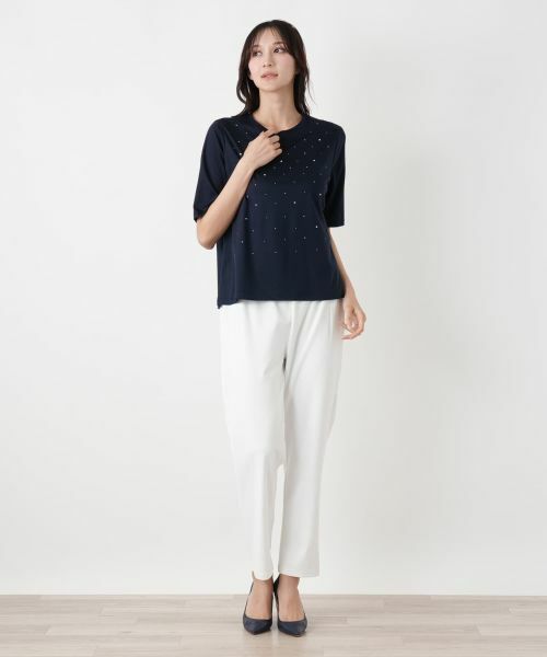 Leilian PLUS HOUSE / レリアンプラスハウス Tシャツ | Tシャツ【Leilian WHITE LABEL】 | 詳細1