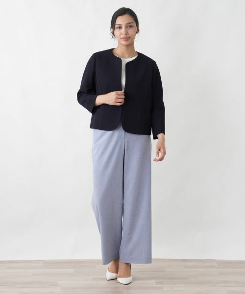 Leilian PLUS HOUSE / レリアンプラスハウス テーラードジャケット | ジャケット【Leilian WHITE LABEL】 | 詳細1