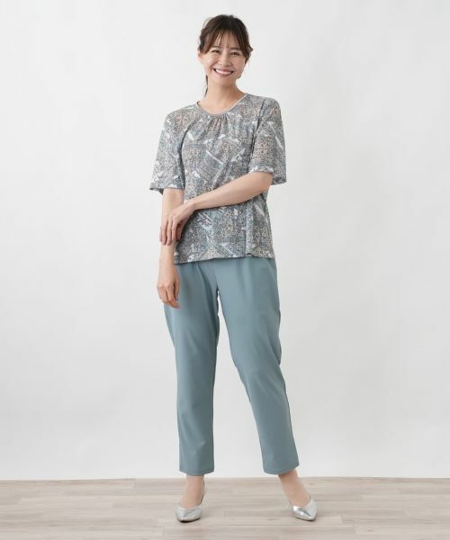 Leilian PLUS HOUSE / レリアンプラスハウス カットソー | カットソー【Leilian WHITE LABEL】 | 詳細1