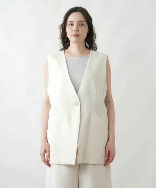 Leilian PLUS HOUSE / レリアンプラスハウス テーラードジャケット | ベスト【Leilian WHITE LABEL】 | 詳細12