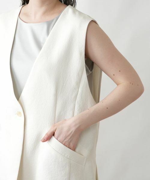 Leilian PLUS HOUSE / レリアンプラスハウス テーラードジャケット | ベスト【Leilian WHITE LABEL】 | 詳細17