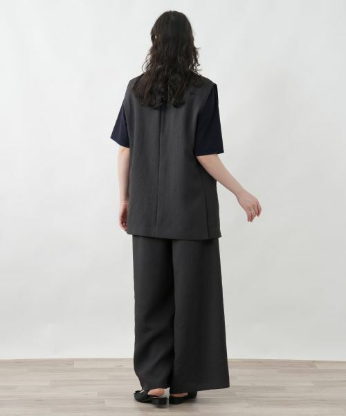 Leilian PLUS HOUSE / レリアンプラスハウス テーラードジャケット | ベスト【Leilian WHITE LABEL】 | 詳細3