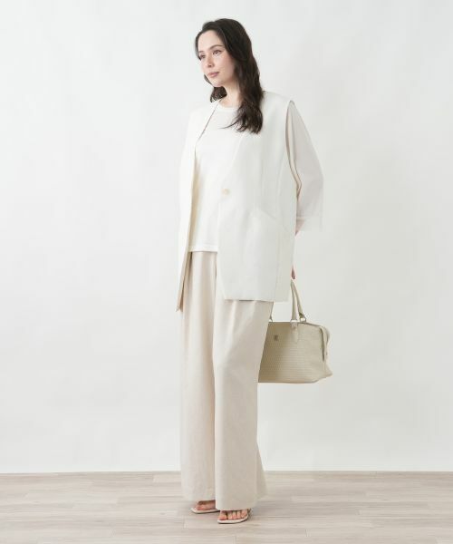 Leilian PLUS HOUSE / レリアンプラスハウス テーラードジャケット | ベスト【Leilian WHITE LABEL】 | 詳細7