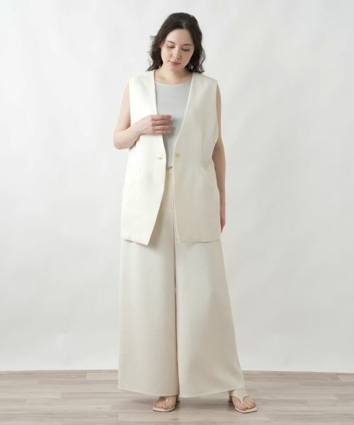 Leilian PLUS HOUSE / レリアンプラスハウス テーラードジャケット | ベスト【Leilian WHITE LABEL】 | 詳細9