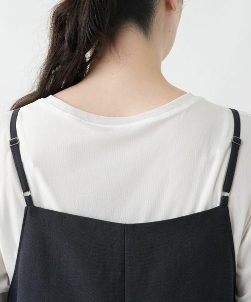 Leilian PLUS HOUSE / レリアンプラスハウス ロング・マキシ丈ワンピース | ジャンパースカート【Leilian WHITE LABEL】 | 詳細11