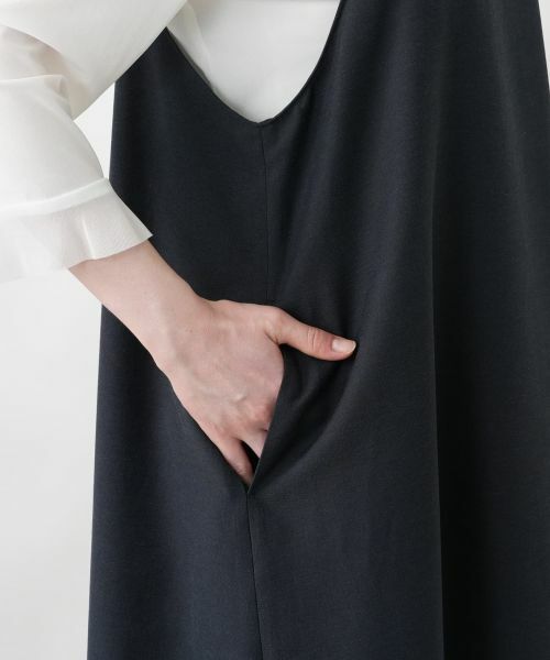 Leilian PLUS HOUSE / レリアンプラスハウス ロング・マキシ丈ワンピース | ジャンパースカート【Leilian WHITE LABEL】 | 詳細14