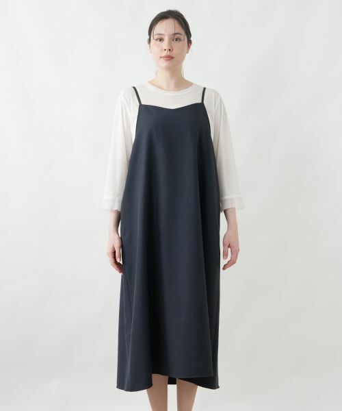 Leilian PLUS HOUSE / レリアンプラスハウス ロング・マキシ丈ワンピース | ジャンパースカート【Leilian WHITE LABEL】 | 詳細7