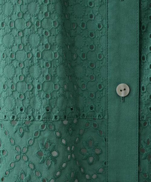 Leilian PLUS HOUSE / レリアンプラスハウス シャツ・ブラウス | カットワークチュニックブラウス【Leilian WHITE LABEL】 | 詳細19