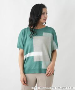 Leilian PLUS HOUSE / レリアンプラスハウス ニット・セーター | セーター【HAND】