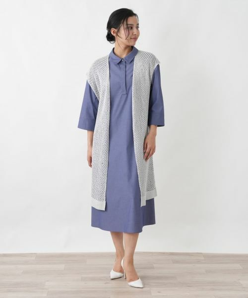 Leilian PLUS HOUSE / レリアンプラスハウス テーラードジャケット | ベスト【HAND】 | 詳細1