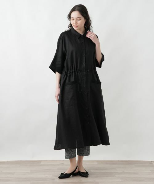 Leilian PLUS HOUSE / レリアンプラスハウス シャツ・ブラウス | 羽織ブラウス【stefania carrera】 | 詳細1