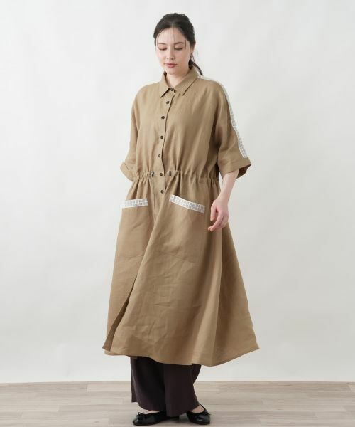 Leilian PLUS HOUSE / レリアンプラスハウス シャツ・ブラウス | 羽織ブラウス【stefania carrera】 | 詳細4