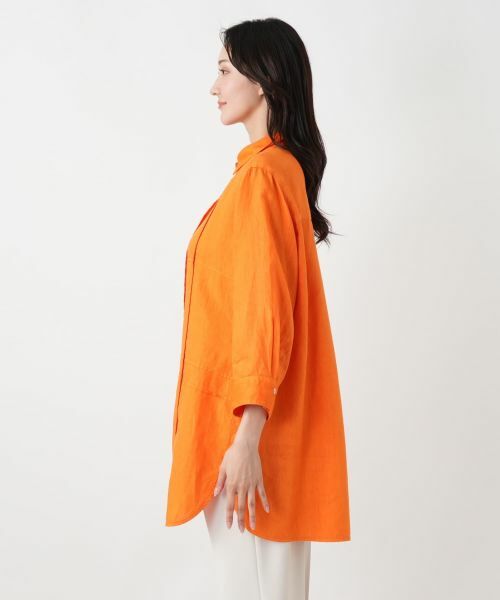 Leilian PLUS HOUSE / レリアンプラスハウス シャツ・ブラウス | 羽織ブラウス【ROSSO35】 | 詳細11