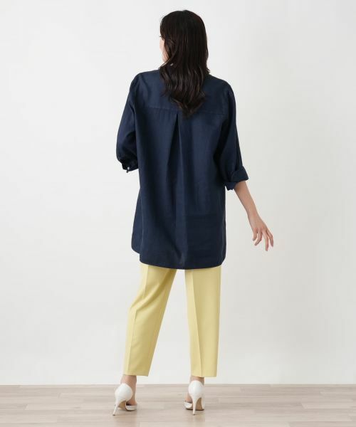 Leilian PLUS HOUSE / レリアンプラスハウス シャツ・ブラウス | 羽織ブラウス【ROSSO35】 | 詳細3