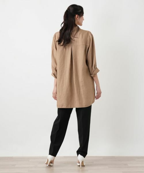 Leilian PLUS HOUSE / レリアンプラスハウス シャツ・ブラウス | 羽織ブラウス【ROSSO35】 | 詳細6