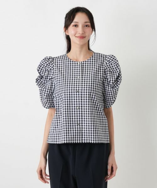 Leilian PLUS HOUSE / レリアンプラスハウス シャツ・ブラウス | ブラウス【NEMIKA】 | 詳細10