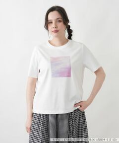 Leilian PLUS HOUSE / レリアンプラスハウス カットソー | グラフィックTシャツ