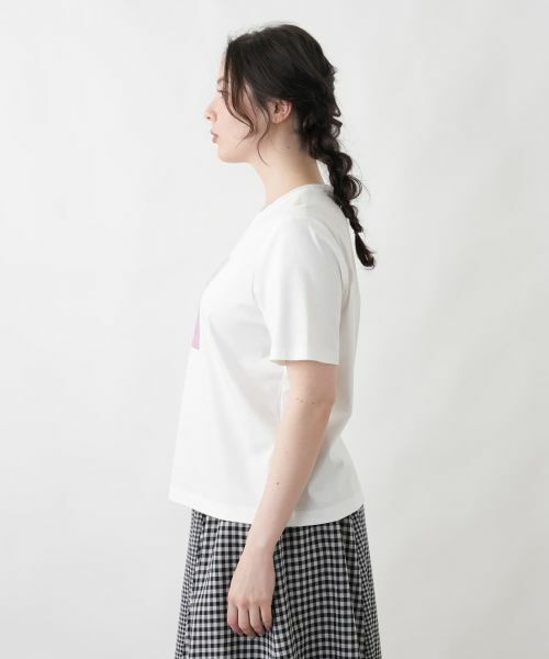 Leilian PLUS HOUSE / レリアンプラスハウス カットソー | グラフィックTシャツ | 詳細5