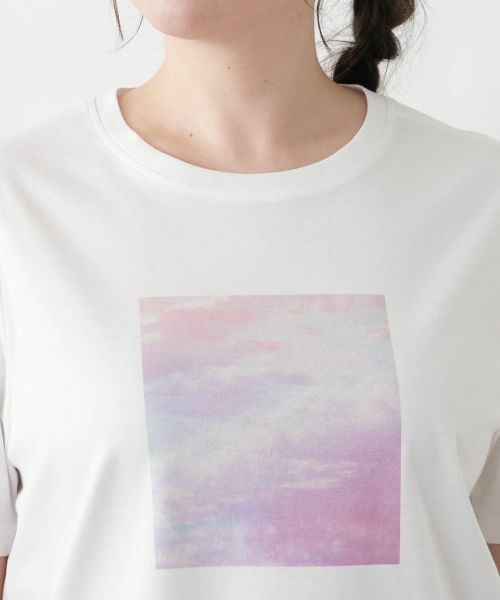 Leilian PLUS HOUSE / レリアンプラスハウス カットソー | グラフィックTシャツ | 詳細7