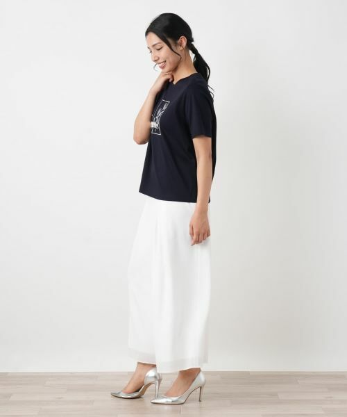 Leilian PLUS HOUSE / レリアンプラスハウス Tシャツ | Tシャツ【接触冷感】 | 詳細2