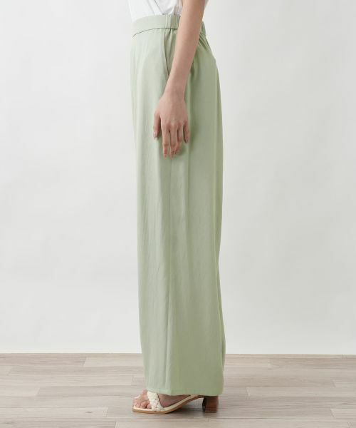 Leilian PLUS HOUSE / レリアンプラスハウス その他パンツ | フロントタックワイドパンツ【BOURGE】 | 詳細11