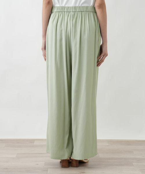 Leilian PLUS HOUSE / レリアンプラスハウス その他パンツ | フロントタックワイドパンツ【BOURGE】 | 詳細12