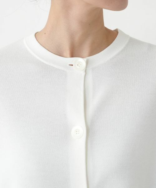 Leilian PLUS HOUSE / レリアンプラスハウス カーディガン・ボレロ | 裾レースカーディガン【BOURGE】 | 詳細13