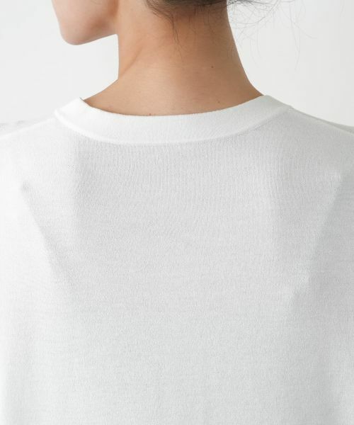 Leilian PLUS HOUSE / レリアンプラスハウス カーディガン・ボレロ | 裾レースカーディガン【BOURGE】 | 詳細14