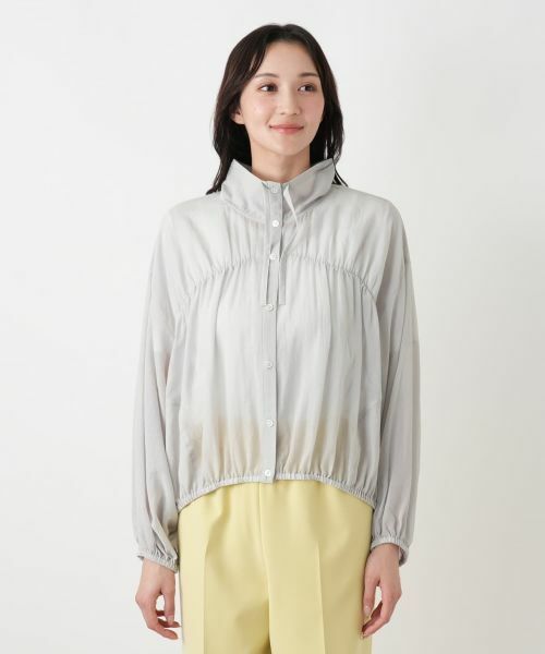 Leilian PLUS HOUSE / レリアンプラスハウス その他アウター | ギャザーブルゾンブラウス【NEMIKA】 | 詳細11