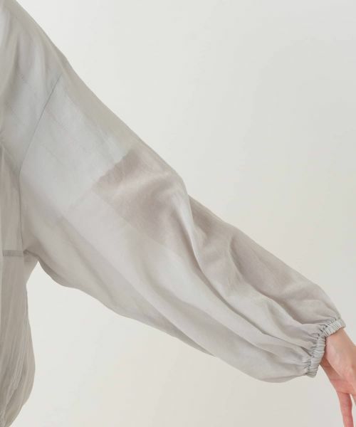 Leilian PLUS HOUSE / レリアンプラスハウス その他アウター | ギャザーブルゾンブラウス【NEMIKA】 | 詳細16