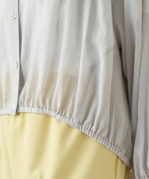 Leilian PLUS HOUSE / レリアンプラスハウス その他アウター | ギャザーブルゾンブラウス【NEMIKA】 | 詳細17