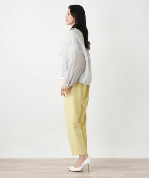 Leilian PLUS HOUSE / レリアンプラスハウス その他アウター | ギャザーブルゾンブラウス【NEMIKA】 | 詳細8