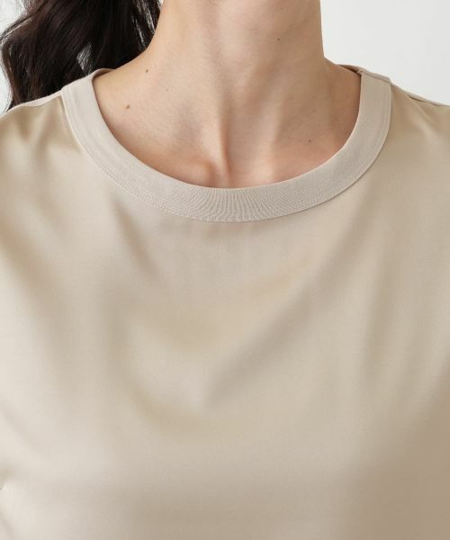 Leilian PLUS HOUSE / レリアンプラスハウス シャツ・ブラウス | 異素材コンビ ノースリーブトップス | 詳細16