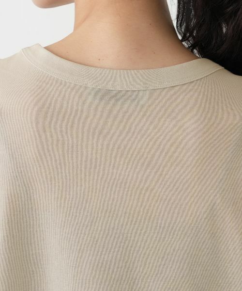 Leilian PLUS HOUSE / レリアンプラスハウス シャツ・ブラウス | 異素材コンビ ノースリーブトップス | 詳細17