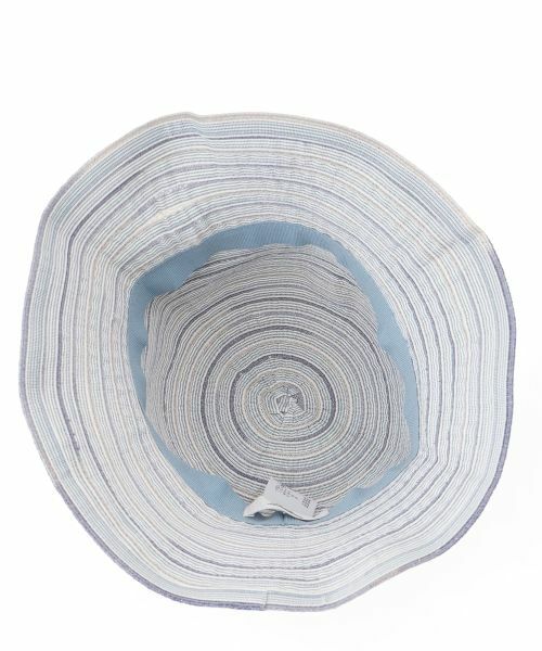 Leilian PLUS HOUSE / レリアンプラスハウス ハット | メランジボーダーハット | 詳細2