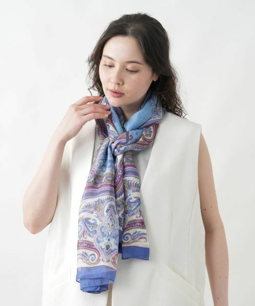 Leilian PLUS HOUSE / レリアンプラスハウス マフラー・ショール・スヌード・ストール | ストール【CANEPA】 | 詳細2