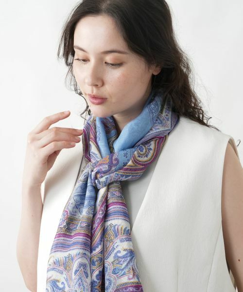 Leilian PLUS HOUSE / レリアンプラスハウス マフラー・ショール・スヌード・ストール | ストール【CANEPA】 | 詳細3