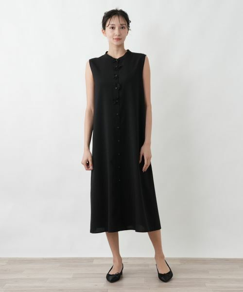 Leilian PLUS HOUSE / レリアンプラスハウス ドレス | ノースリーブワンピース【BOURGE】 | 詳細1